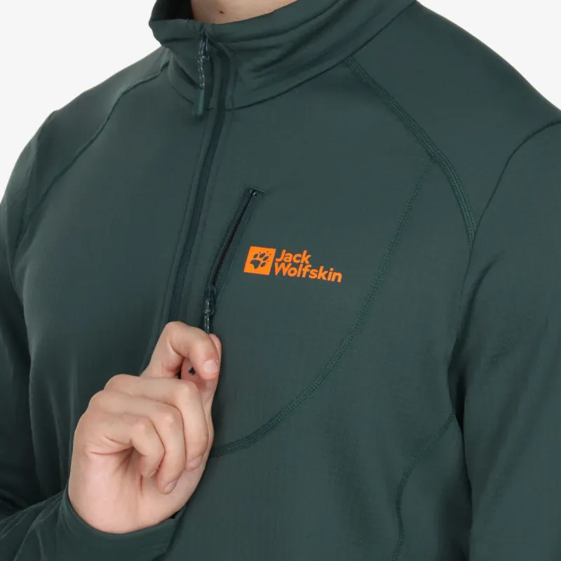 JACK WOLFSKIN Dukserica KOLBENBERG HZ M
