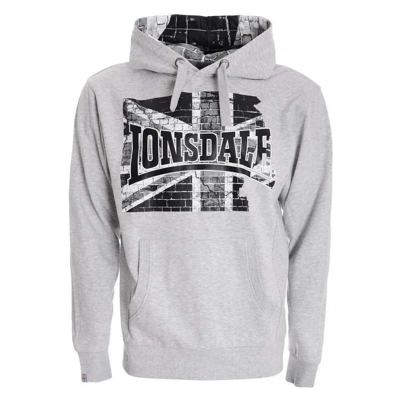 LONSDALE Dukserica Lonsdale Flag 2 Hoody