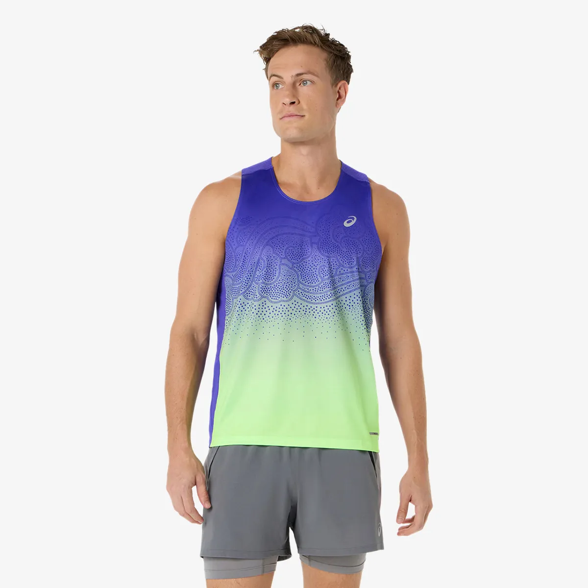 ASICS MAJICA BEZ RUKAVA ROAD FADE SINGLET 