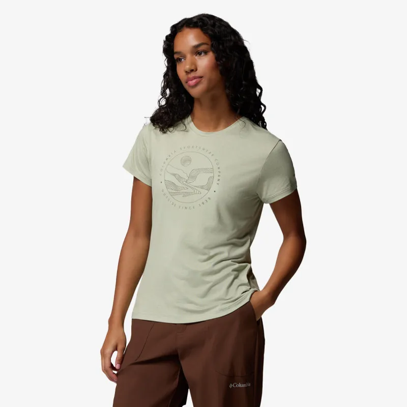 COLUMBIA Majica Sloan Ridge Graphic SS T-Safari, Linear 