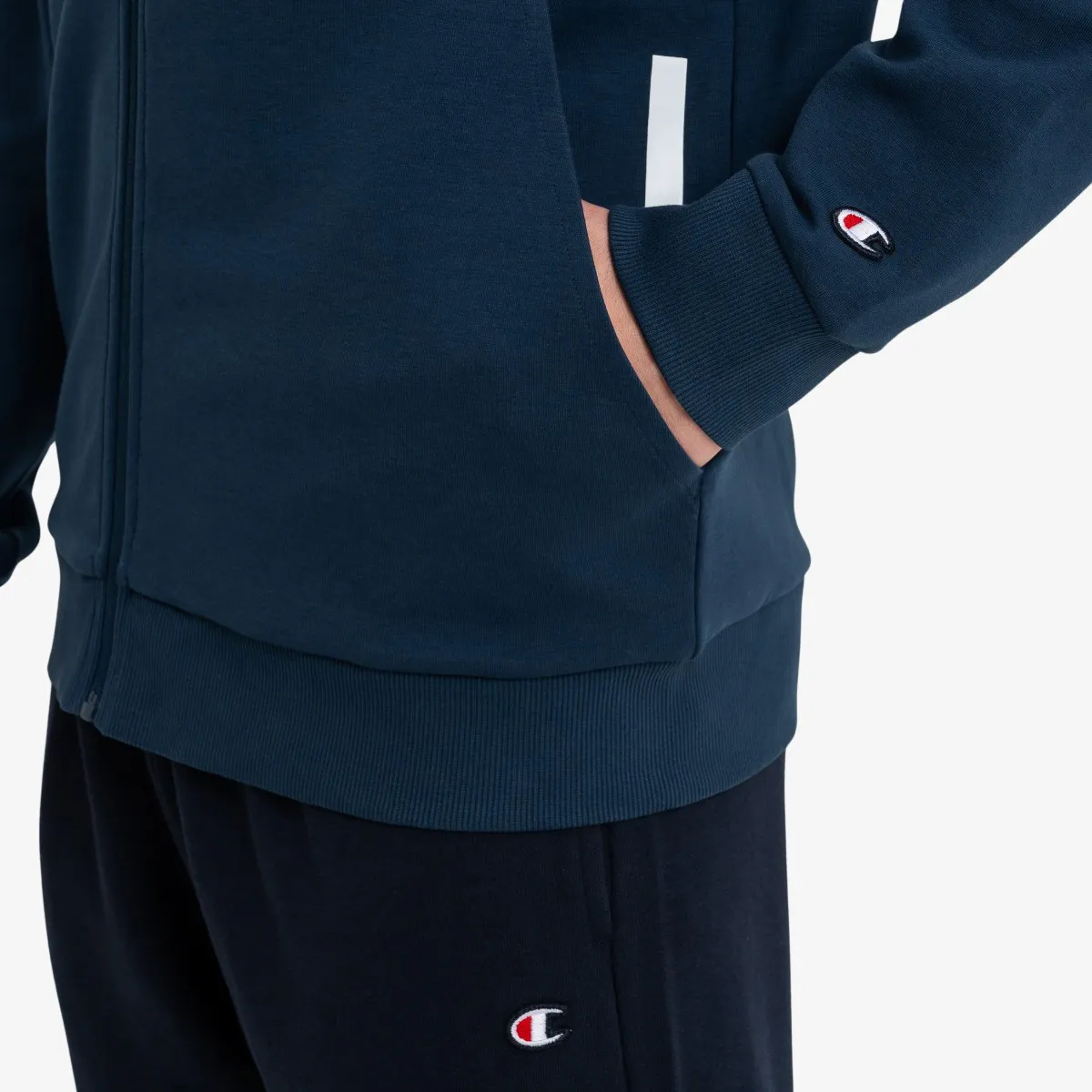 CHAMPION Dukserica Full Zip Hoodie Sweatshirt 
