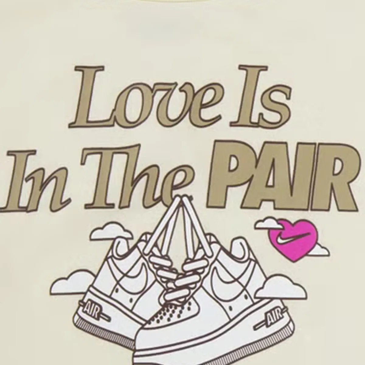 NIKE Majica NKG SWEET SWOOSH PAIR TEE