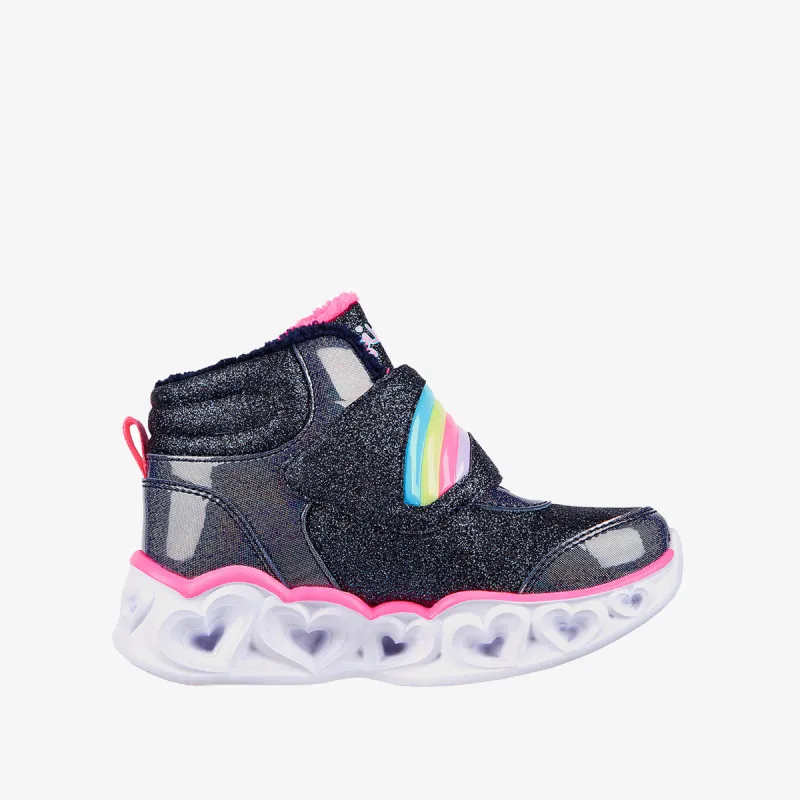 SKECHERS Čizme HEART LIGHTS - BRILLIANT RAINBOW 