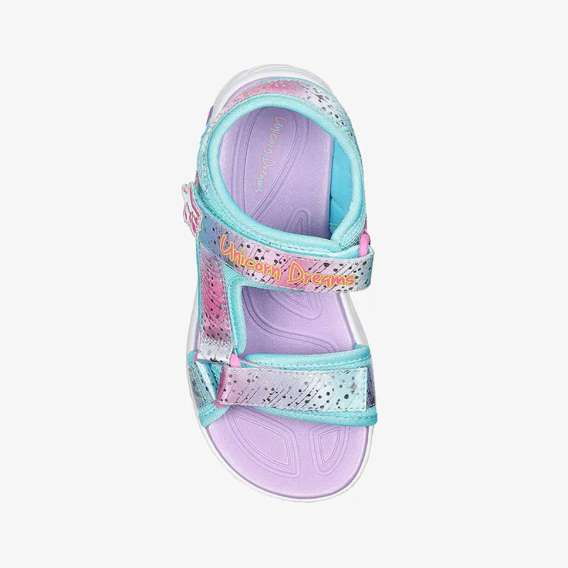 SKECHERS SANDALE UNICORN DREAMS EXPLORER