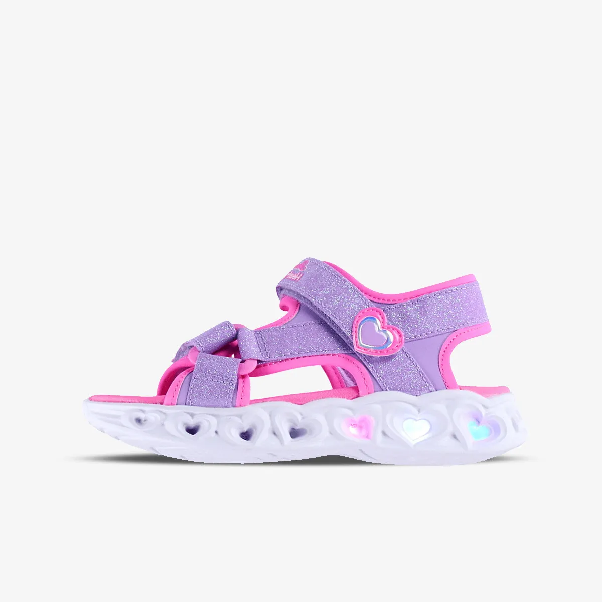 SKECHERS SANDALE HEART LIGHTS SANDALS-SUGAR SP 