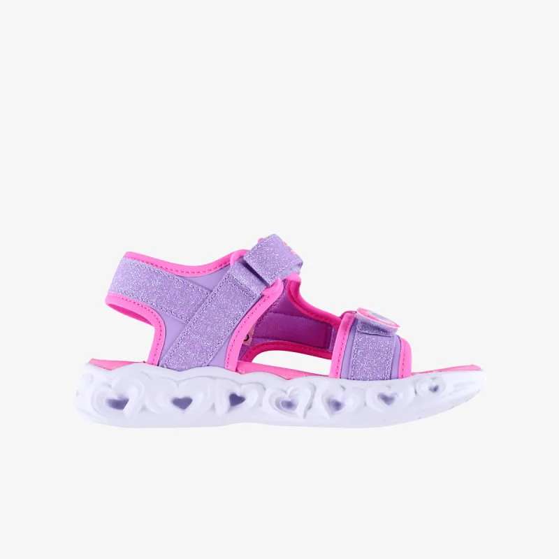 SKECHERS SANDALE HEART LIGHTS SANDALS-SUGAR SP 