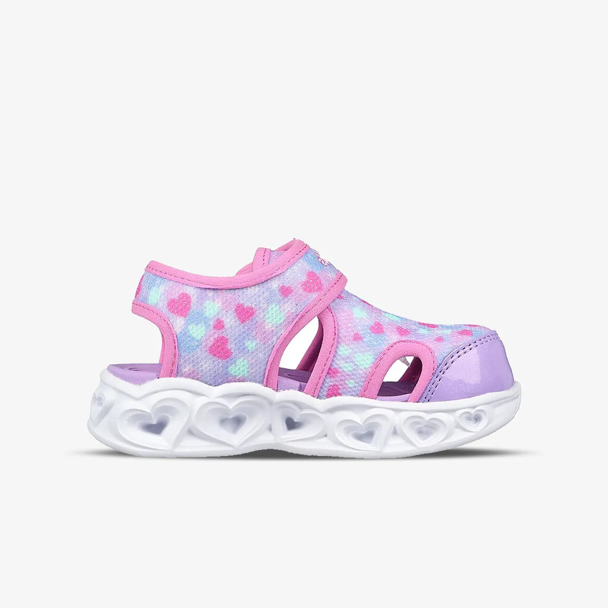 SKECHERS SANDALE HEART LIGHTS