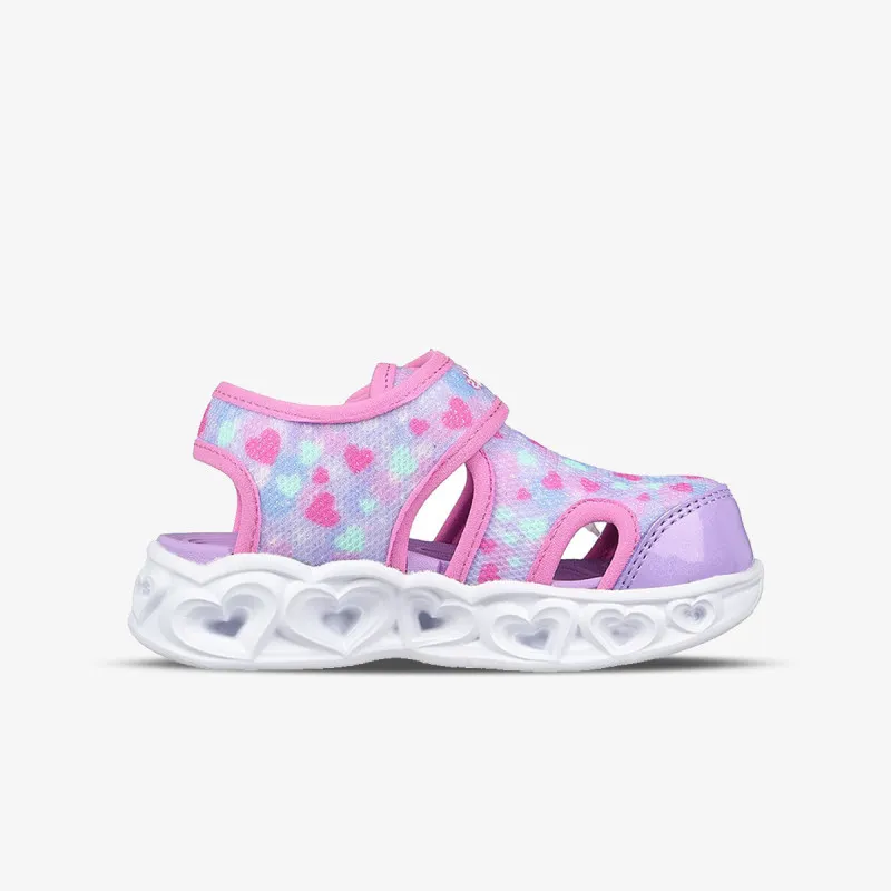 SKECHERS SANDALE HEART LIGHTS