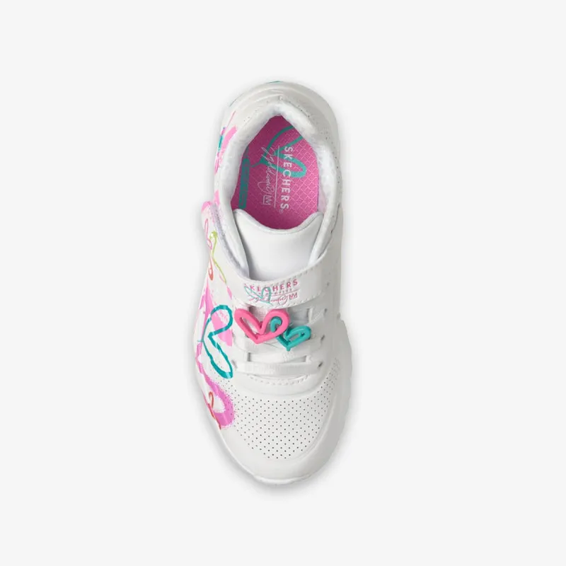 SKECHERS Patike JGoldcrown Uno Lite – Heart Status 