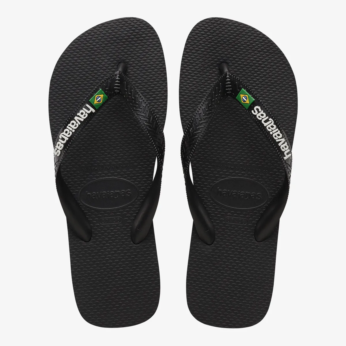 Japanke HAV. BRASIL LOGO BLACK/BLACK I25 