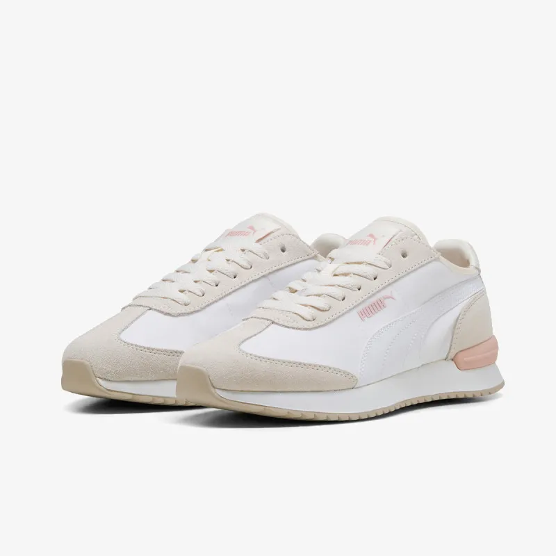 PUMA Patike R78 WIND NYLON Warm White-PUMA White-Des