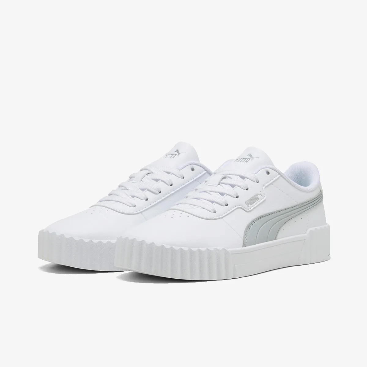 PUMA Patike Carina 3.0 Aqua Metallics Puma White-Pum