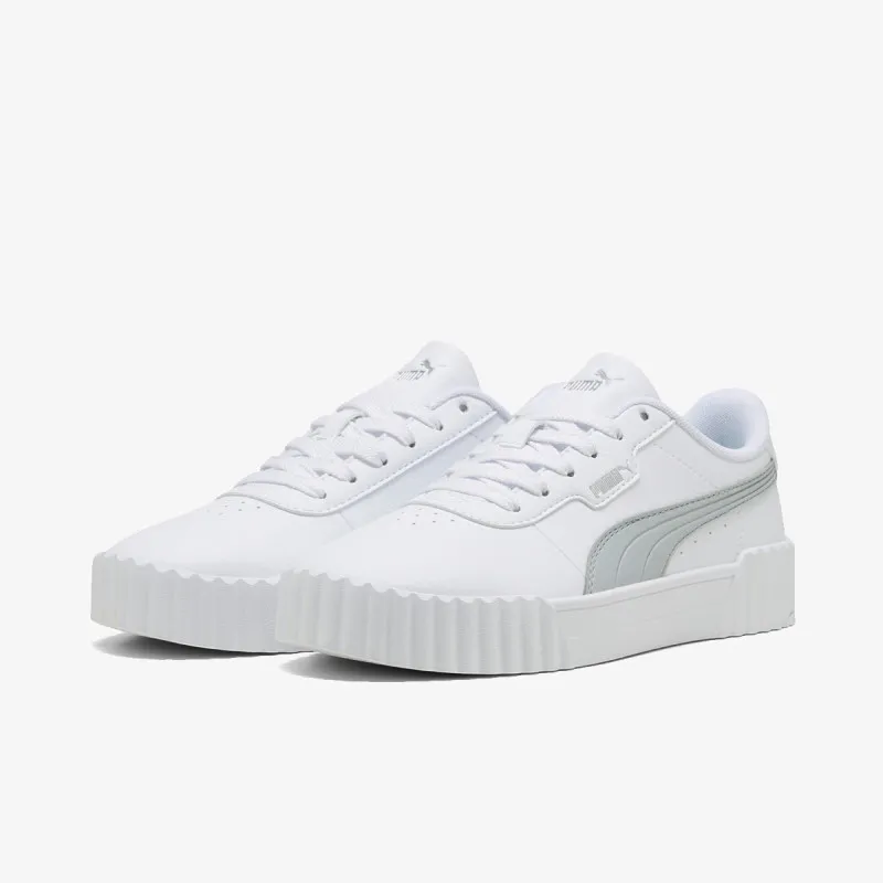 PUMA Patike Carina 3.0 Aqua Metallics Puma White-Pum