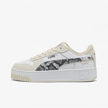 PUMA Patike Carina Street Snake Chic PUMA White-PUMA 