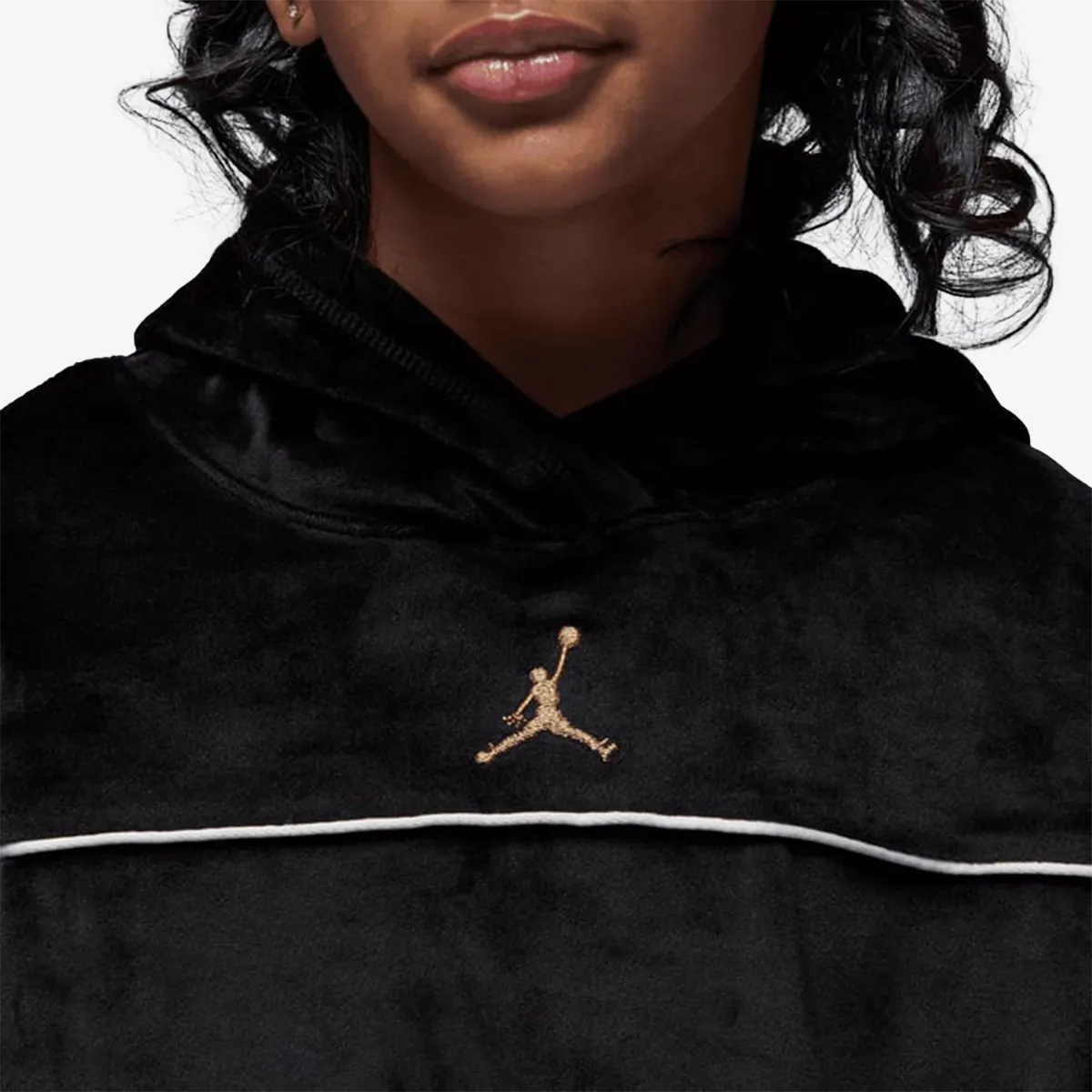 JORDAN Dukserica JDG MOUNTAINSIDE VELOUR PO HOO 