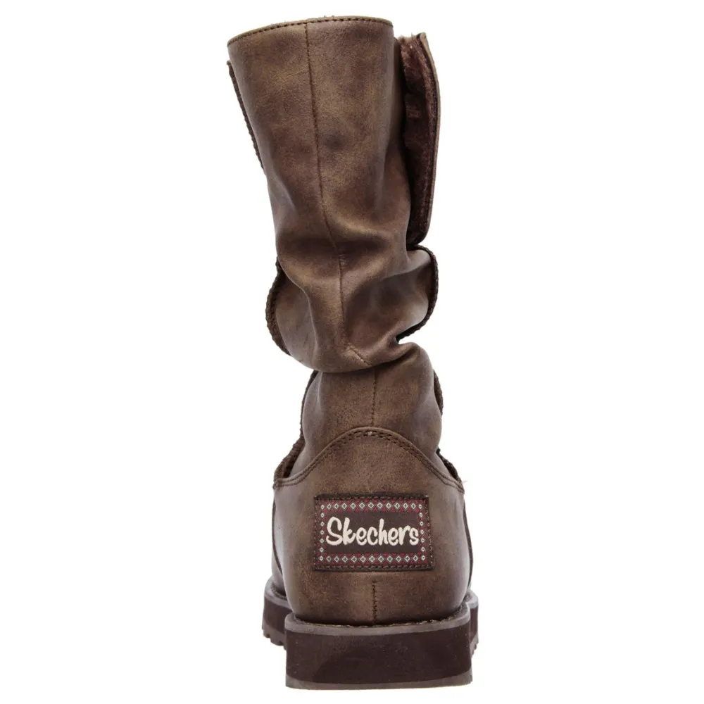 SKECHERS Čizme KEEPSAKES - LEATHERETTE