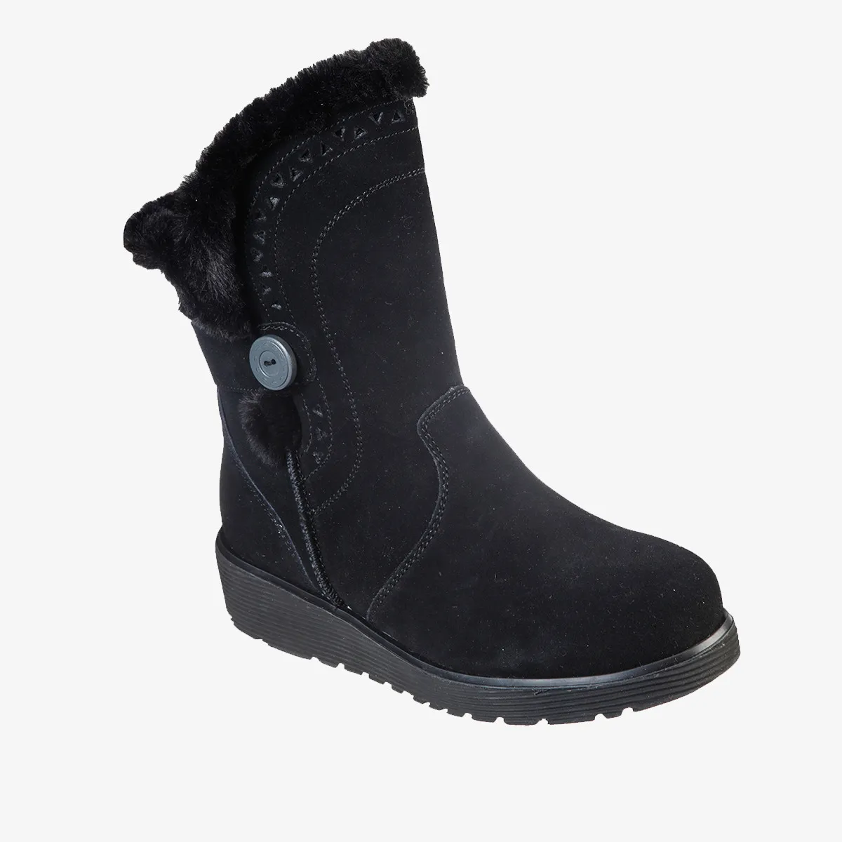 SKECHERS Čizme KEEPSAKES WEDGE COZY PEAK