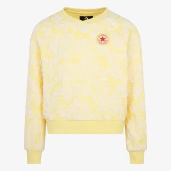 NIKE Dukserica CNVG FLORAL JACQUARD CREWNECK 