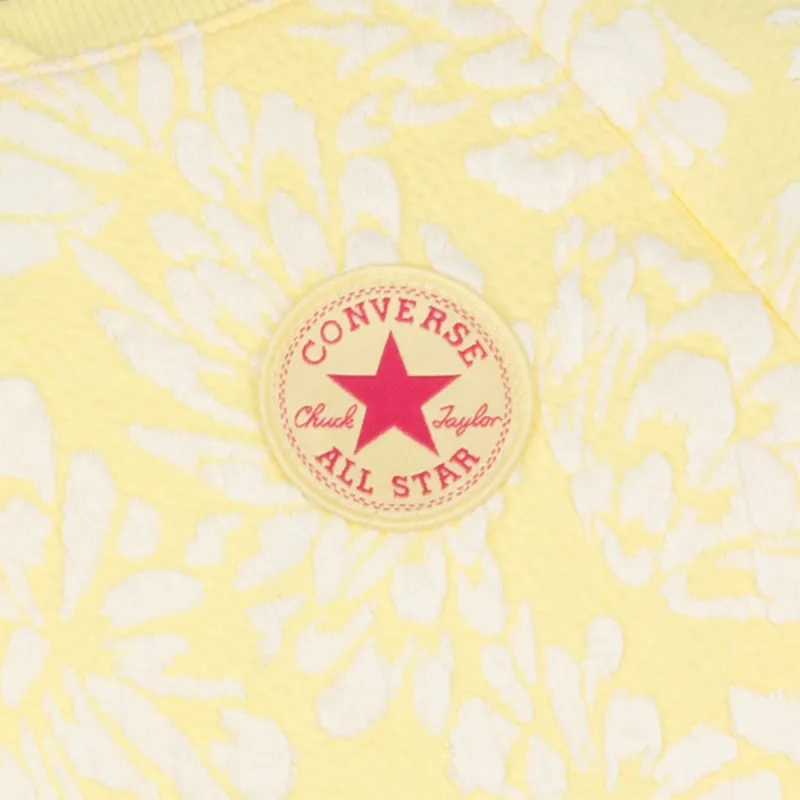 CONVERSE Dukserica Cnvg Floral Jacquard