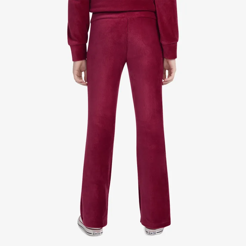 CONVERSE Helanke CNVG RIBBED VELOUR FLARED LEGG