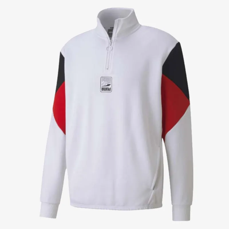 PUMA Dukserica PUMA Rebel Half-Zip FL