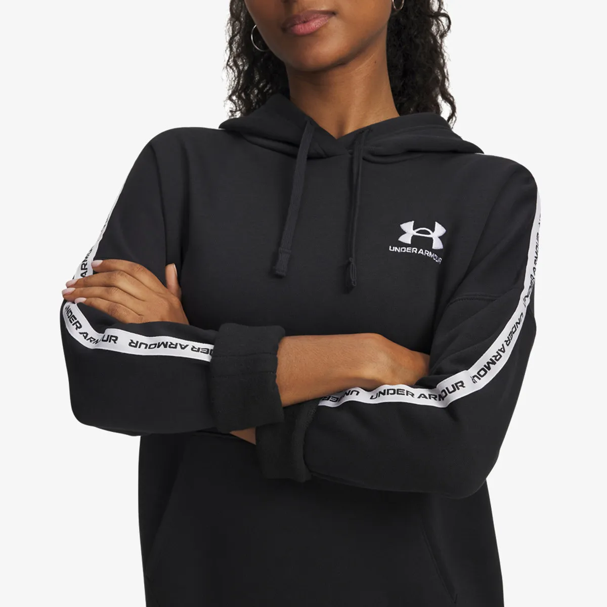 UNDER ARMOUR Dukserica Icon Fleece Taped Hdy