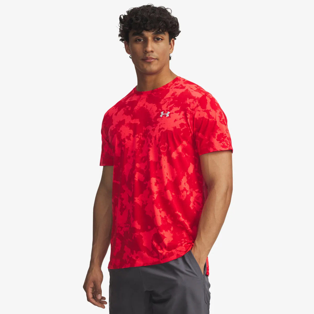 UNDER ARMOUR Majica UA Launch Printed SS 