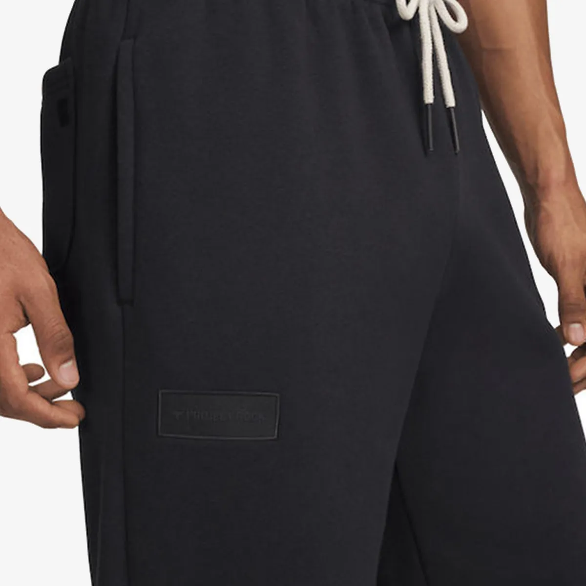 UNDER ARMOUR Donji deo trenerke Project Rock Icon Fleece 