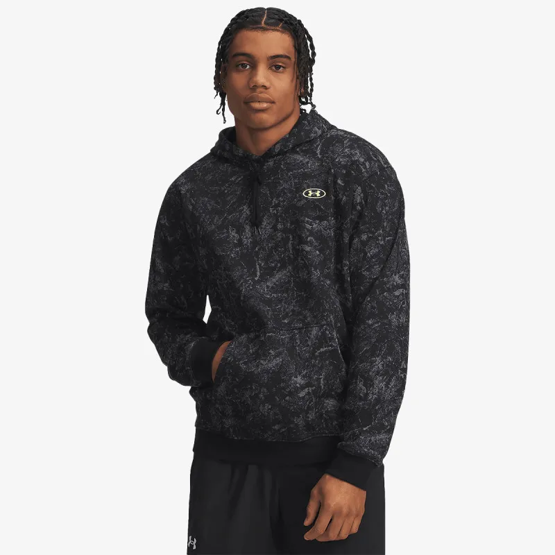 UNDER ARMOUR Dukserica UA Rival Flc Prtd Hoodie 