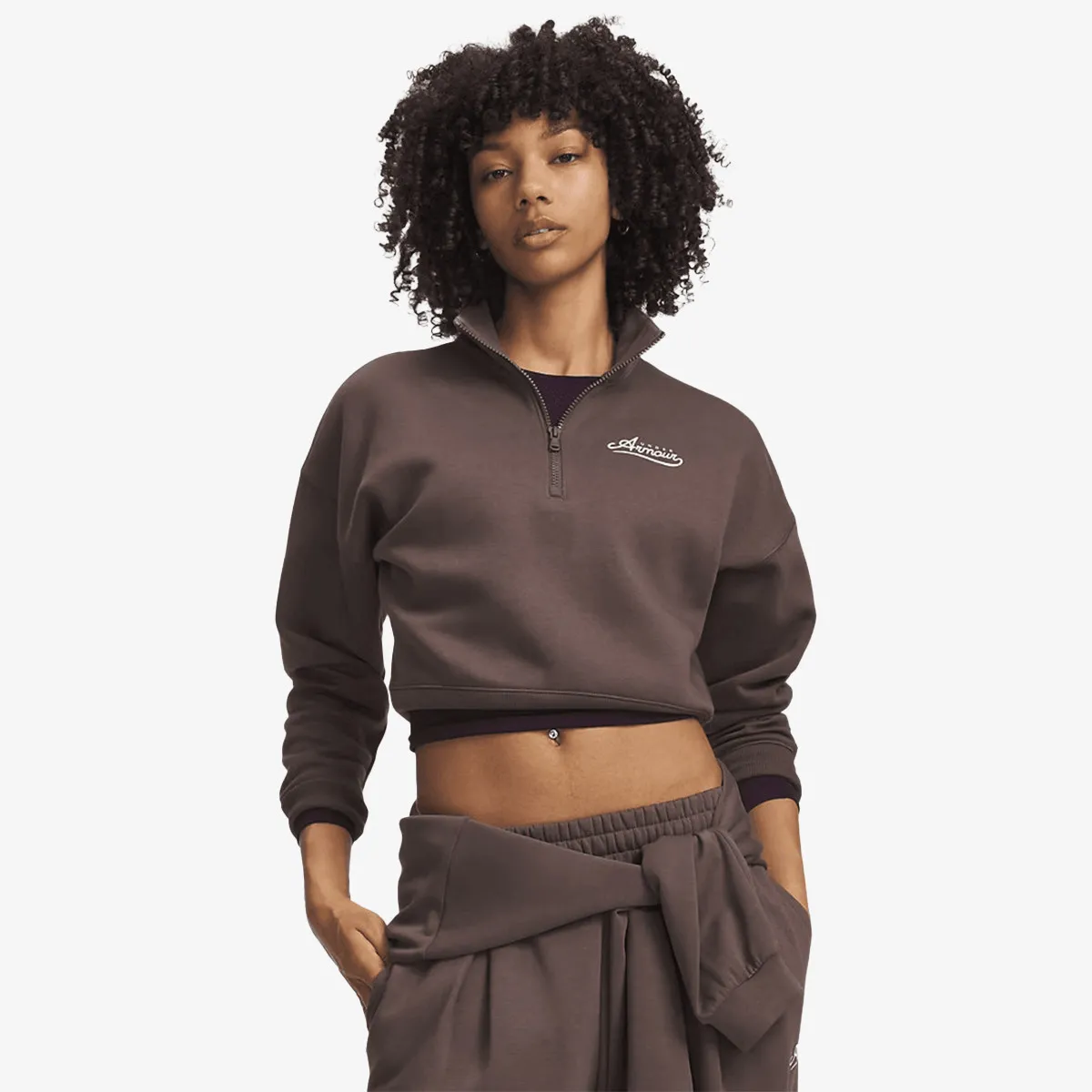 UNDER ARMOUR Dukserica RIVAL FLEECE VARSITY HZ 
