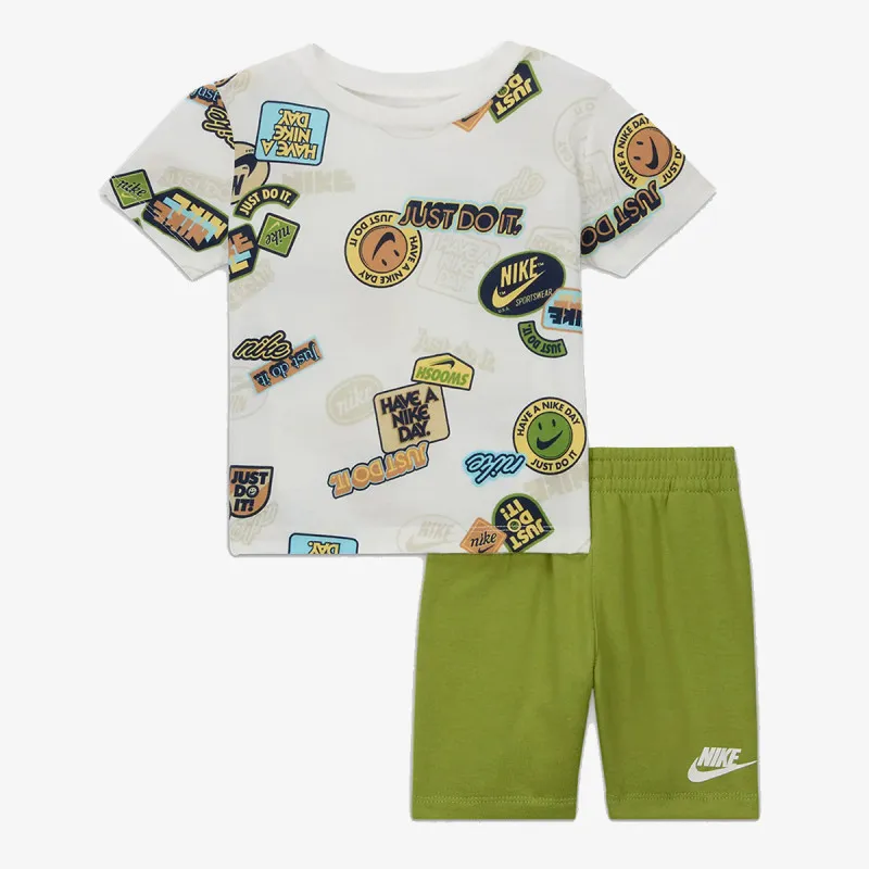 NIKE Set NKB B NSW AOP FT SHORT SET 