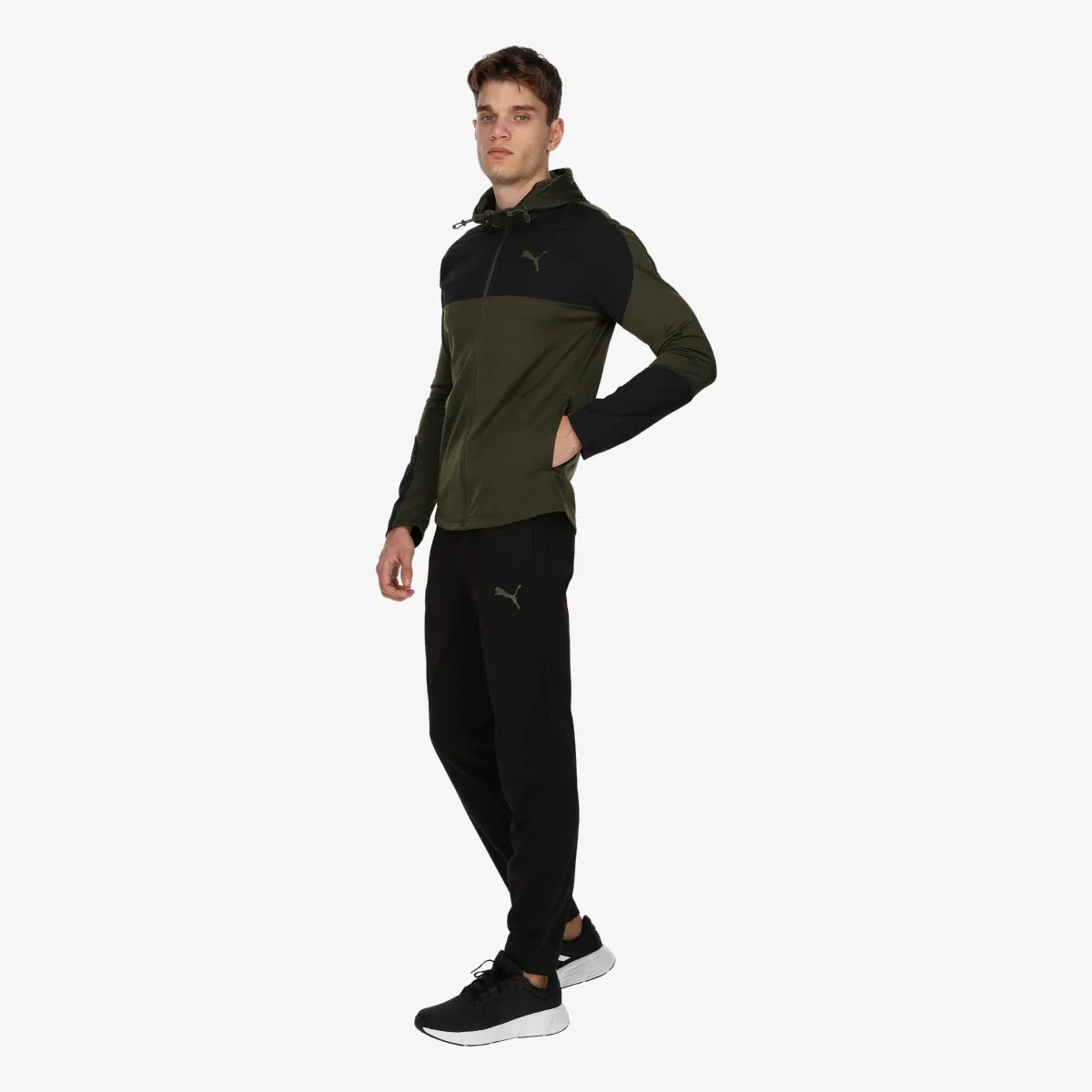 PUMA Trenerka PUMA MATERIAL MIX EVOSTRIPE SUIT OP.