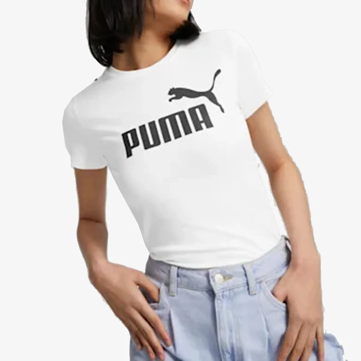PUMA Majica PUMA ESS Slim Logo Tee 