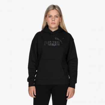 PUMA Dukserica PUMA ESS+ ANIMAL Hoodie FL 