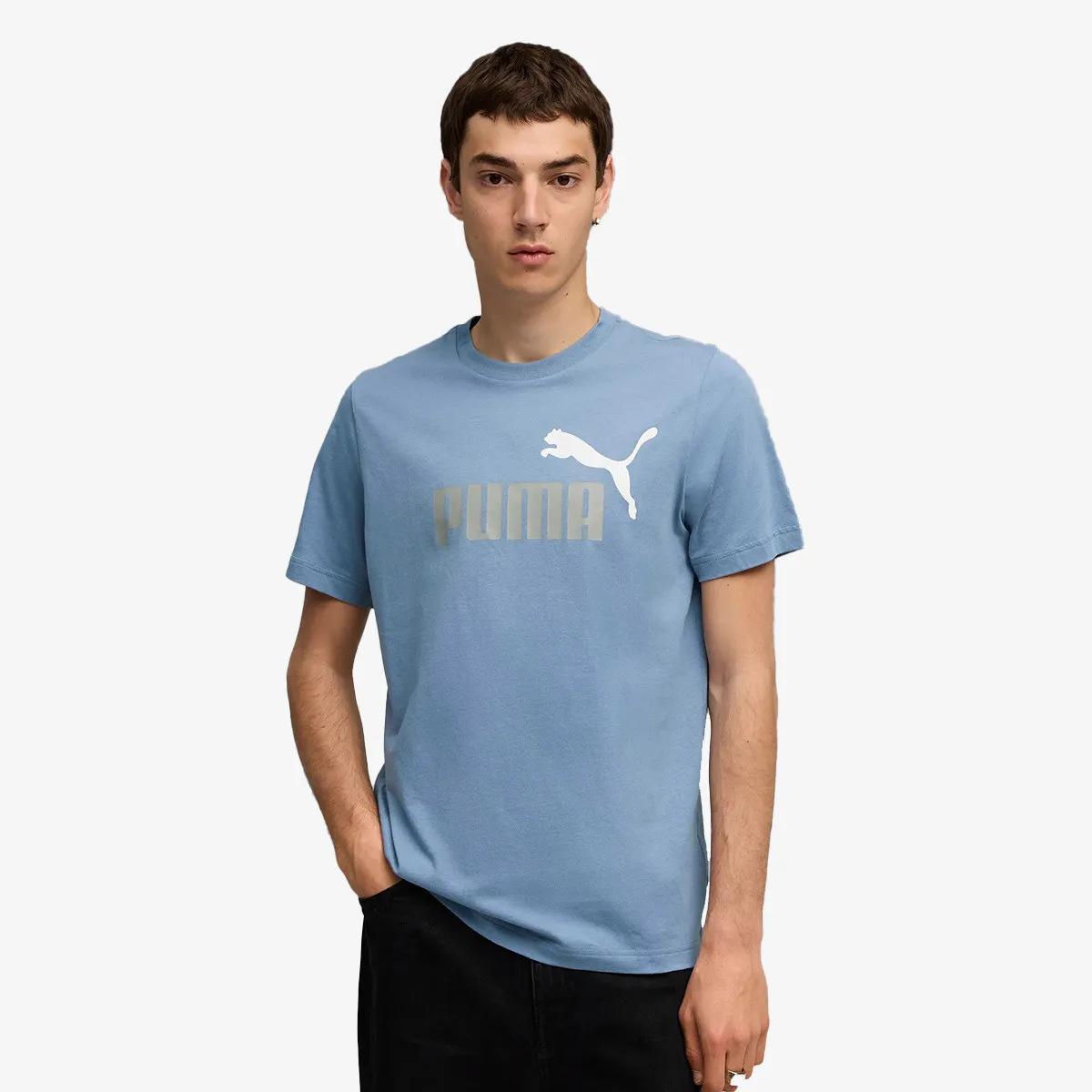 PUMA Majica PUMA ESS 2 COLOR No. 1 Logo Tee
