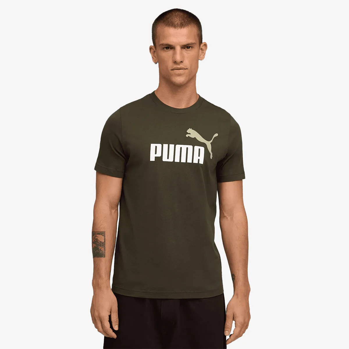 PUMA Majica PUMA ESS 2 COLOR No. 1 Logo Tee