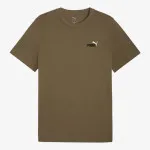 PUMA Majica PUMA ESS 2 COLOR Small No. 1 Logo Tee 