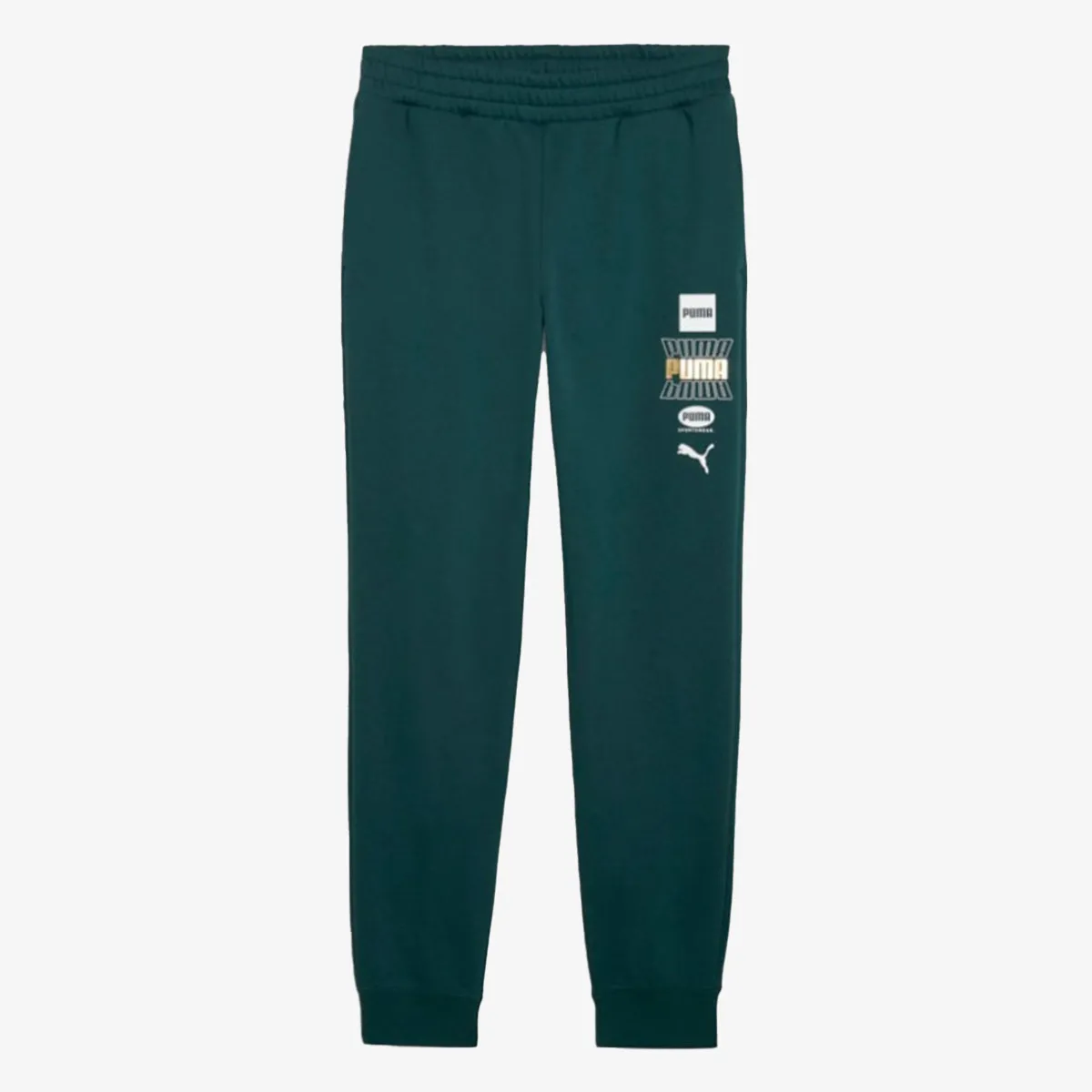 PUMA Donji deo trenerke PUMA ESS LOGO LAB  Holiday Sweatpants FL 