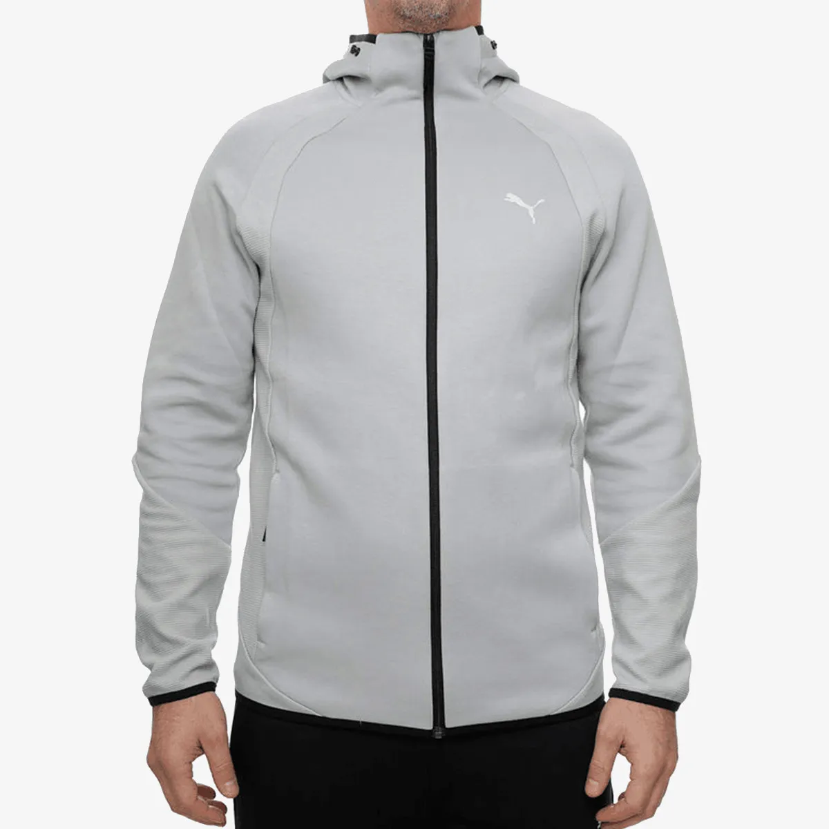 PUMA Dukserica PUMA EVOSTRIPE FZ Hoodie DK