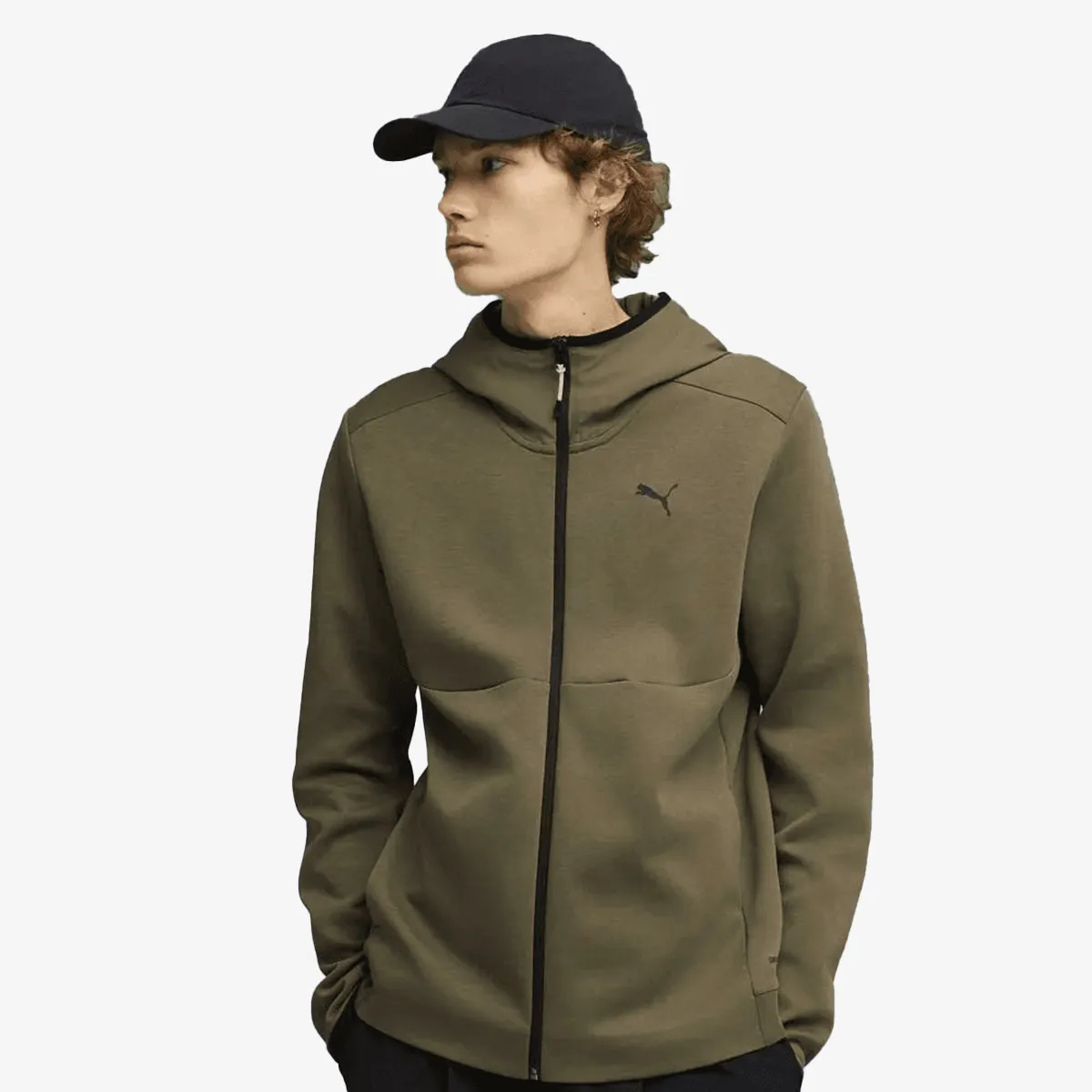 PUMA Dukserica PUMA PUMATECH FULL-ZIP Hoodie DK 