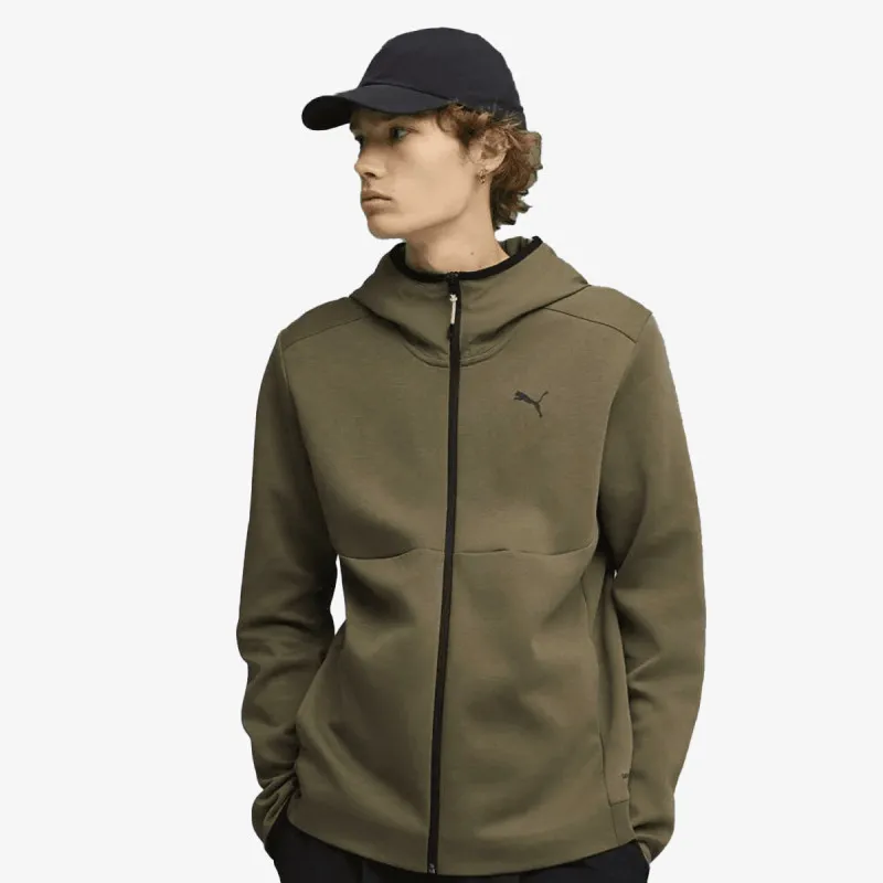 PUMA Dukserica PUMA PUMATECH FULL-ZIP Hoodie DK 