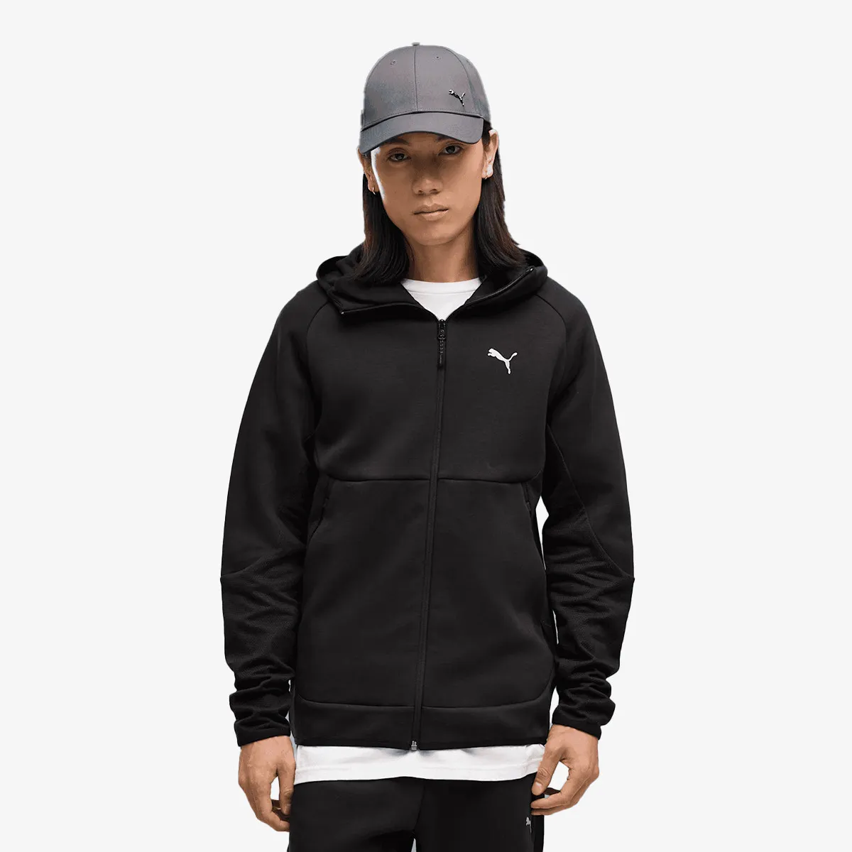 PUMA Dukserica PUMATECH Slim Elevated Full-Zip Hoodie D 