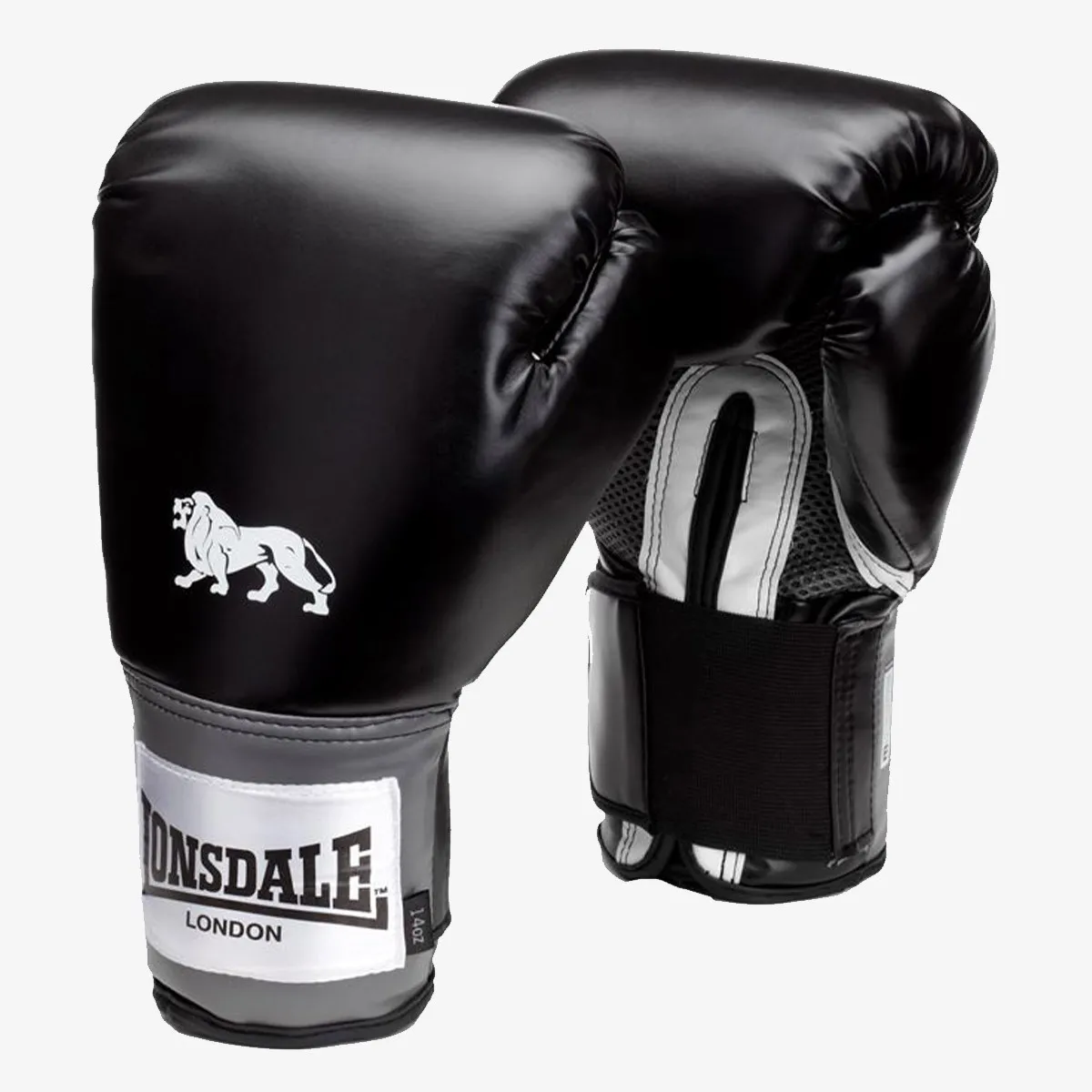 LONSDALE Rukavice LONSDALE PRO TRAIN GLV BLACK 14OZ 