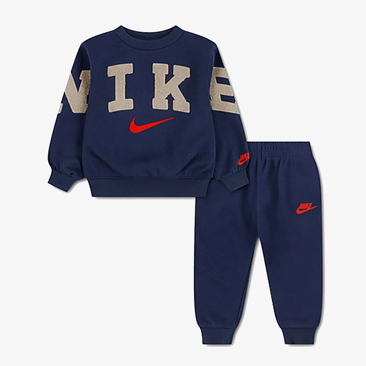 NIKE Trenerka NKN FLEECE CREW JOGGER SET 