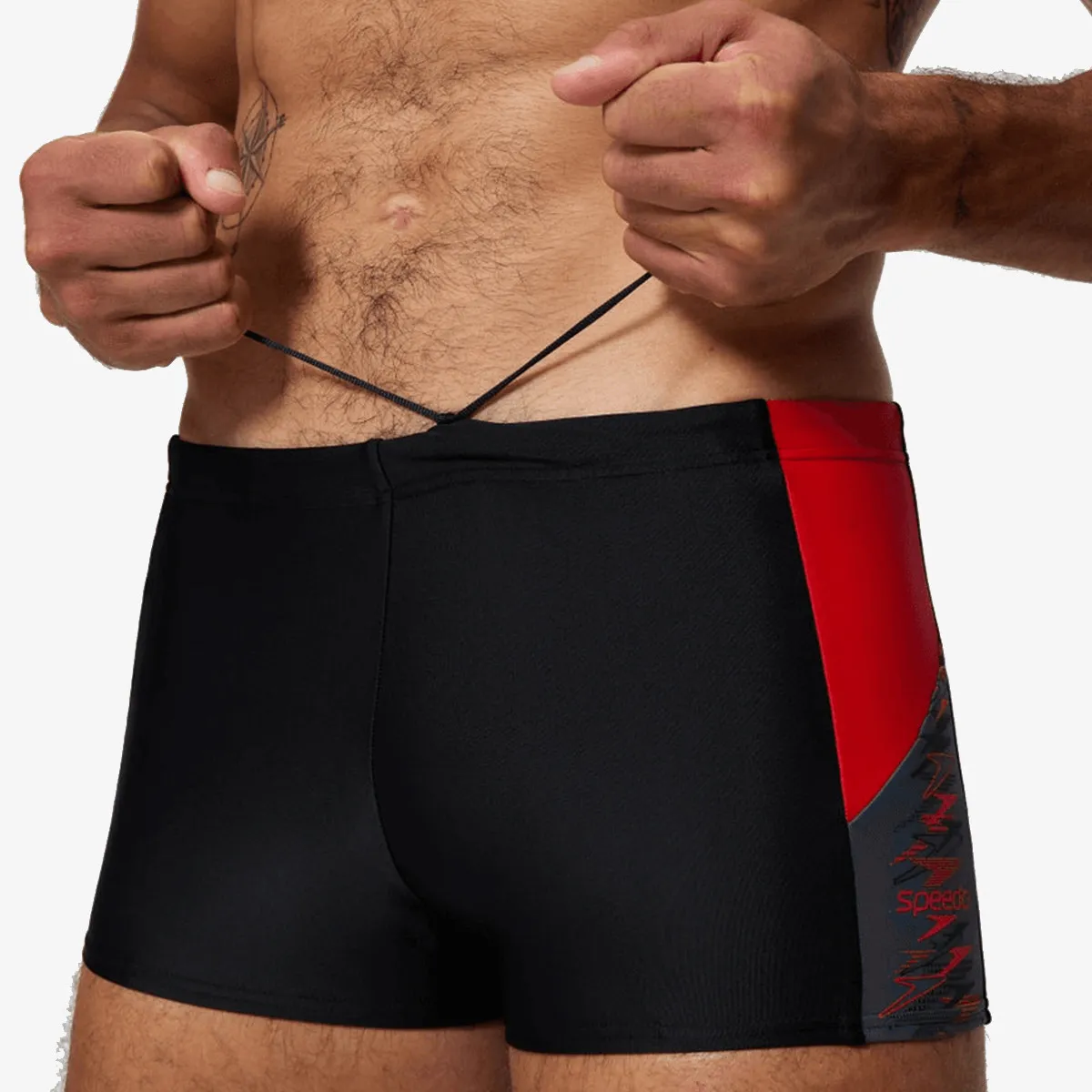 SPEEDO Kupaće gaće DIVE AQUASHORT BLK/RED 