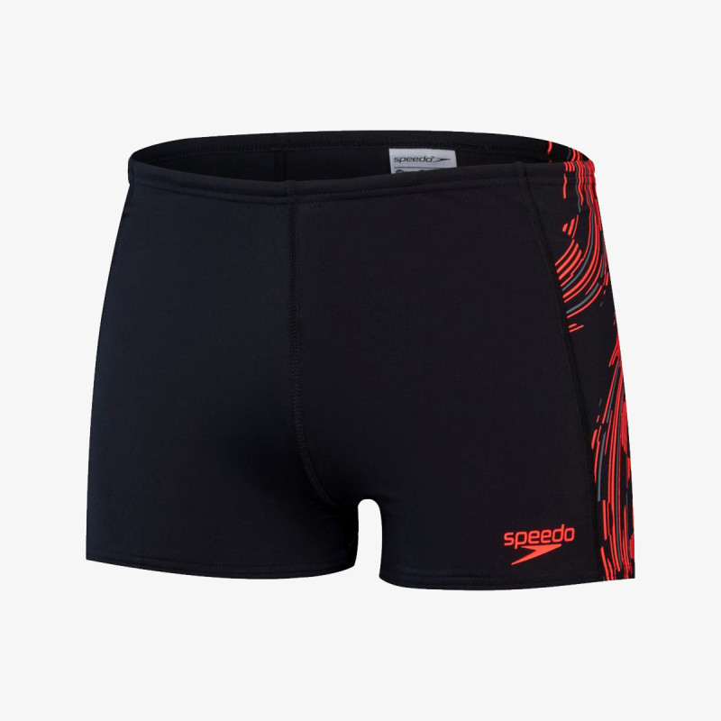 SPEEDO Kupaće gaće TECH PNL ASHT AM BLACK/RED 