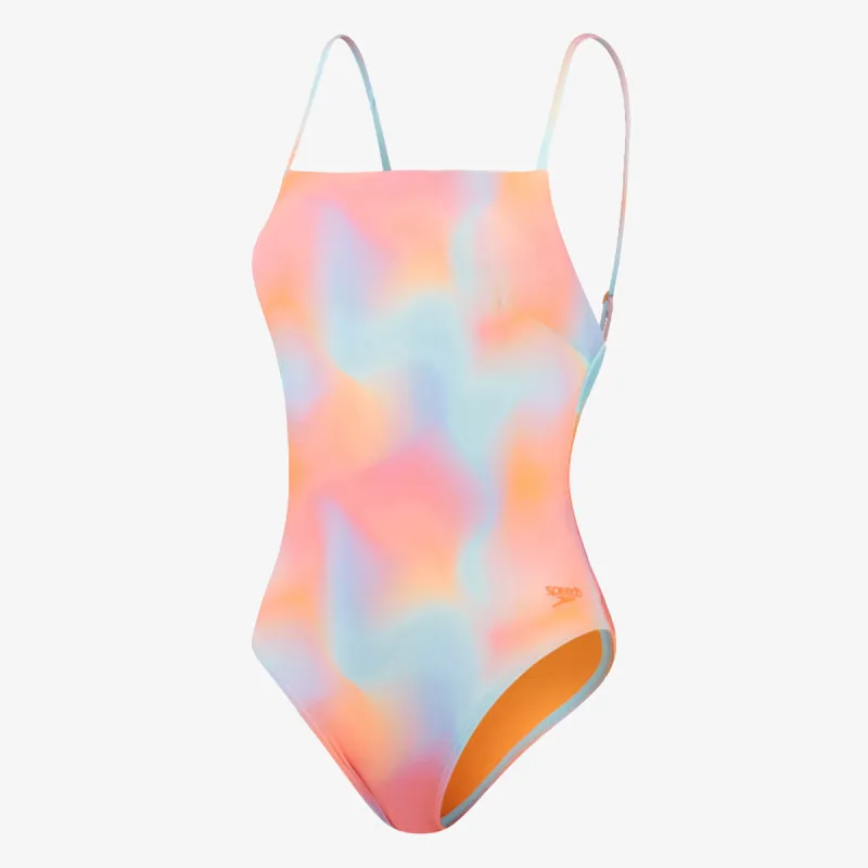 SPEEDO Kupaći kostim 1-delni ALV PT AJ TSRP 1PC AF BLUE/ORANGE 