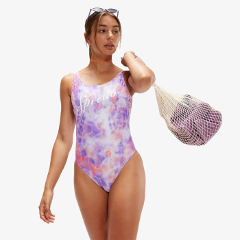 SPEEDO Kupaći kostim 1-delni Printed logo 