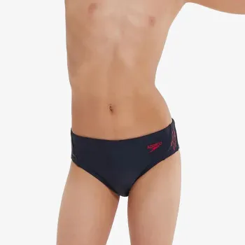 SPEEDO Kupaće gaće Hyper Boom Logo Splice 5cm Brief 