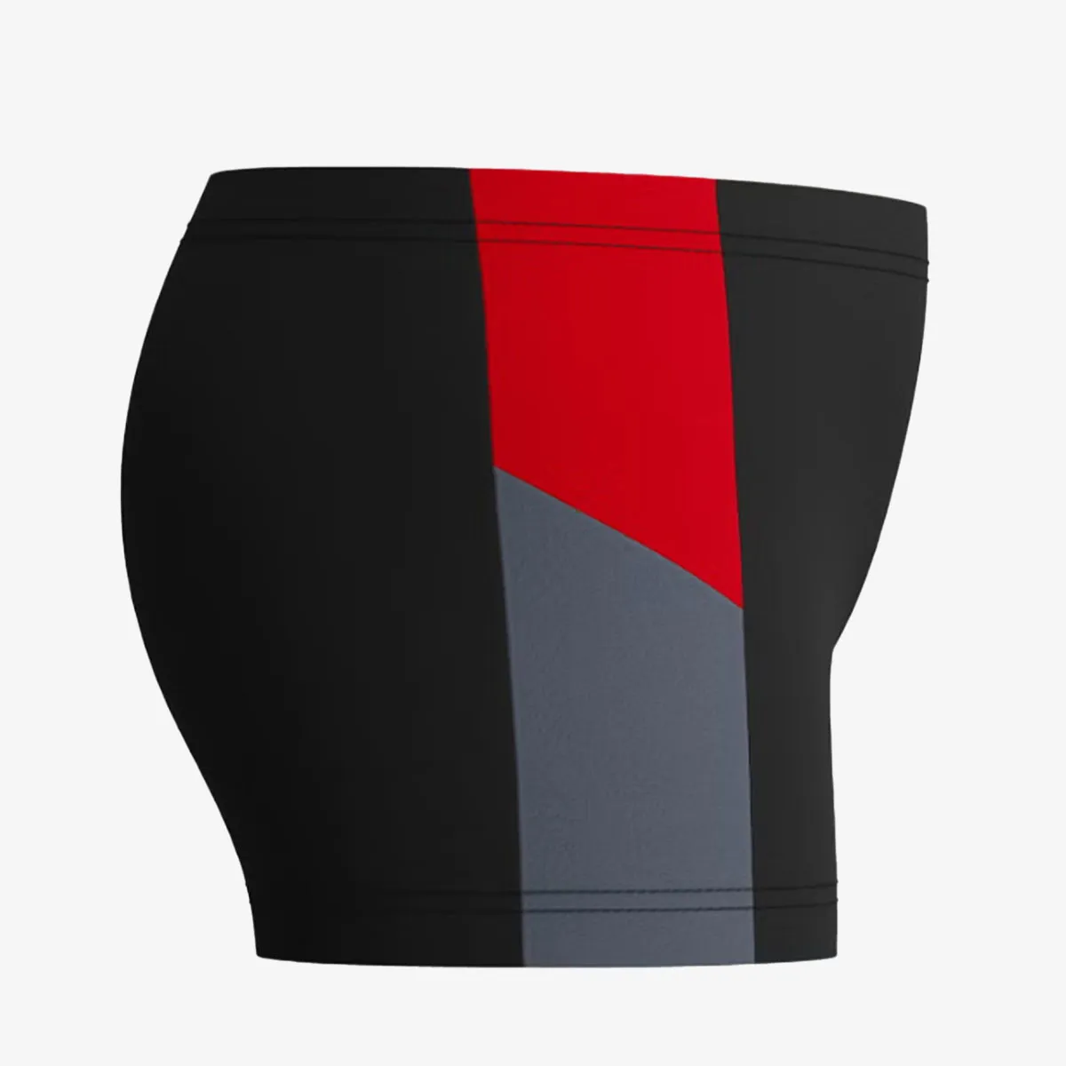 SPEEDO Kupaće gaće DIVE AQUASHORT BLK/RED 